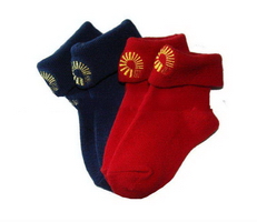 Wholesale 2011 best selling and nice design beautiful Baby cotton Socks