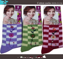 Wholesale Good permeability and nice quality Cotton Knitted socks