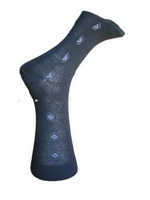 Wholesale Well and high quality control Plain Dyed men's socks