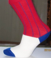 Wholesale high quality nice shape Wool boy's soccer socks