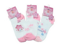 Wholesale 2011 most popular Woven Cheap Socks For Girl's