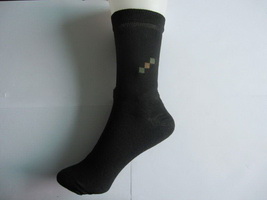 Wholesale pure hand made cotton working Knitted sock
