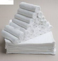 Wholesale top quality 100% cotton Square Adult hotel face towels