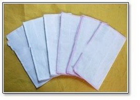 Wholesale Many colors Square nonwovens Adults washing towel