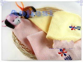 Wholesale Perfect water absorption microfiber square Twill  hand towel