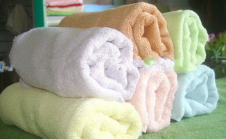 Wholesale 100% bamboo Compressed Plain face towel for adult