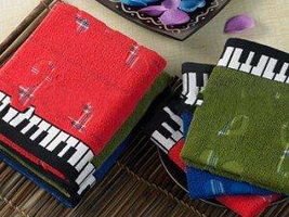Wholesale New hot sale  100% Cotton Square towel set  for promotion