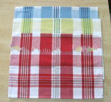 Wholesale 100% cotton colourful Square  kitchen towel  for adult
