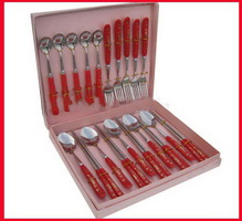 stainless steel dinnerware sets