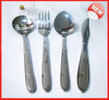 stainless steel dinnerware sets