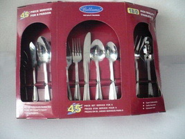 Wholesale perfect gift choice stainless steel cutlery set camping dinnerware with customized design