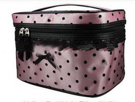 Wholesale Fashion lace lady's cosmetic bag hot sale makeup bag
