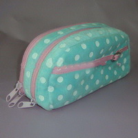 Wholesale Personalized Velour Makeup Bag