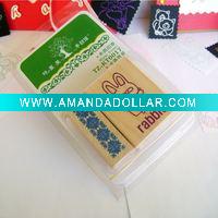 Wholesale children rubber wooden stamp set