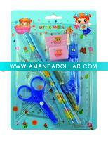 Wholesale 9pc Children Stationery Set - A07326