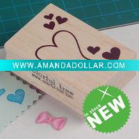 Wholesale new style novelty toys gifts for school children wooden stampHW0047