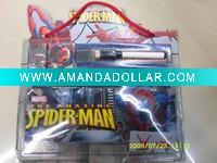 Wholesale spider man 8pcs children school stationery set