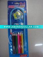 Wholesale cartoon children school stationery set