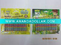 T6612- 12C oil pastels in blister card