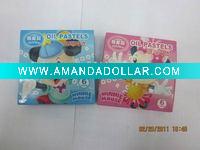 T706- 6C oil pastels in color box