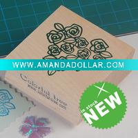 Wholesale new style novelty wooden seal stamp toys gifts for school children