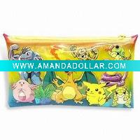 Wholesale pvc zipper stationery pencil pouch bag