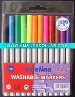 Wholesale SJ104-12 washable color marker