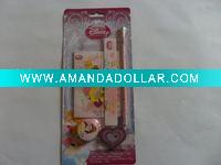 Wholesale New 5 pieces school stationery set for fun