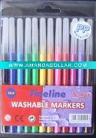 Wholesale SJ107-12 slim washable marker