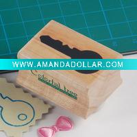 Wholesale new style novelty wooden seal rubber stamp toys gifts for school children