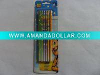 Wholesale 6pcs wooden pencil set for children