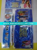 Wholesale 5Pcs High School Musical Children school supplies Stationery set pencil set