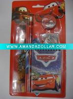 Wholesale Cars Children school supplies Stationery set pencil set