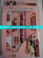 Wholesale 8 pcs High School Musical Children school supplies stationery gift set