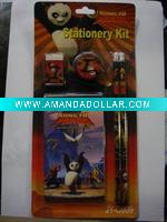 Wholesale Kungfu Panda Children school supplies Stationery set pencil set gift set