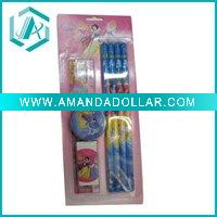 cartoon stationery set