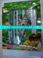 Wholesale Ben10 7pcs children pencil set