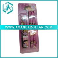 cartoon stationery set