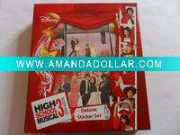 Deluxe roller sticker album 6 rolls sticker set