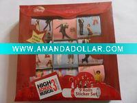 Wholesale Mega roller sticker set 9rolls sticker set