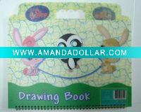 PP cover handle drawing book