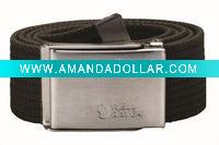 High Quality Black Cotton Belt