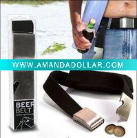 Wholesale beer bottle opener woven belt