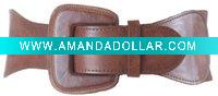 Wholesale Elastic Leatherette Face Belt