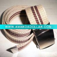 Wholesale fashion canvas belt