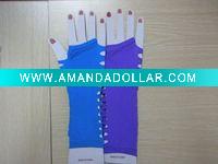 fishnet gloves