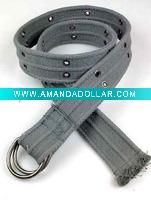 Double D-rings Web Belt