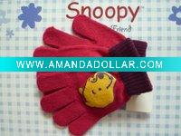 Knitted magic gloves