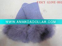 fashionable knitted glove