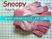 children's knitted magic gloves